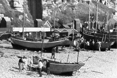 Fishing-Boats-on-the-Stade-1950s